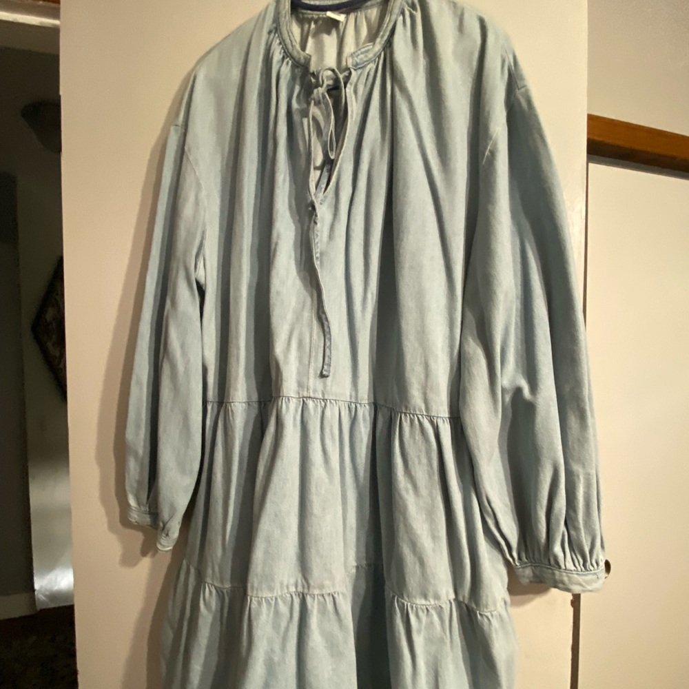 H&M Jean boho dress